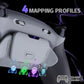 eXtremeRate RISE Plus MAX Back Paddles Kit with Clicky Trigger Stops & Rubberized Grip for PS5 Controller BDM-010/020 - New Hope Gray & Classic Gray