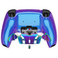 eXtremeRate Rainbow Aura Blue & Purple Real Metal Buttons (RMB) Version RISE4 V3 Remap Kit for PS5 Controller BDM-030/040/050 - Chameleon Purple Blue