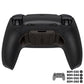 eXtremeRate Real Metal Buttons (RMB) Version RISE4 Plus MAX Back Paddles Kit with Clicky Trigger Stops & Rubberized Grip for PS5 Controller BDM-030/040/050/060 - Black