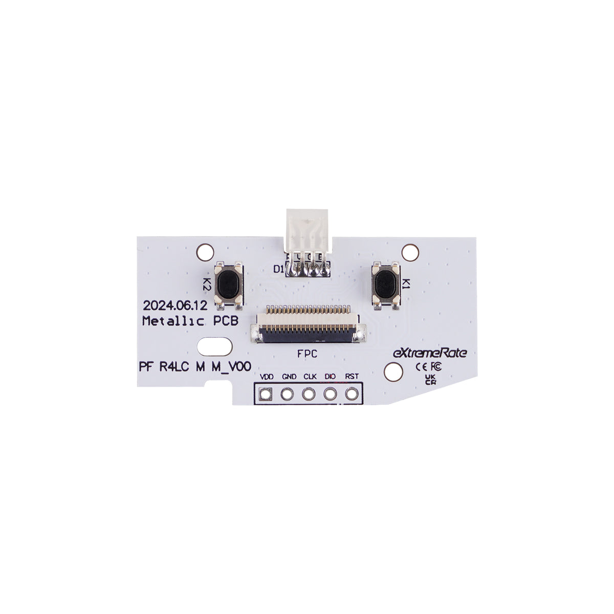 eXtremeRate Replacement Remap Board for eXtremeRate Real Metal Buttons (RMB) Version RISE4 Plus MAX Back Paddles Kit, Compatible with PS5 Controller BDM-010/020/030/040/050/060