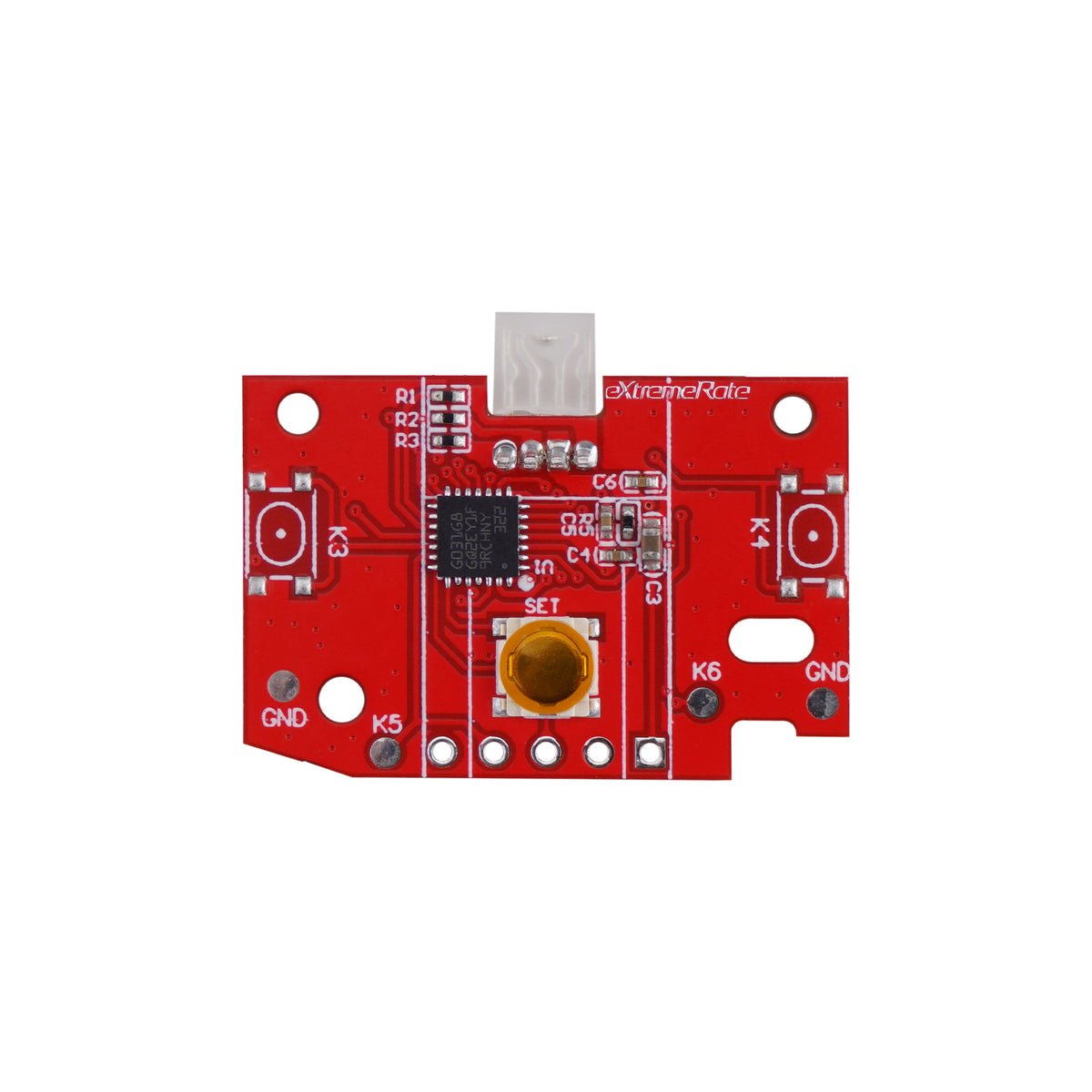eXtremeRate Replacement Remap Board for eXtremeRate Real Metal Buttons (RMB) Version RISE Plus MAX Back Paddles Kit, Compatible with PS5 Controller BDM-010/020/030/040/050