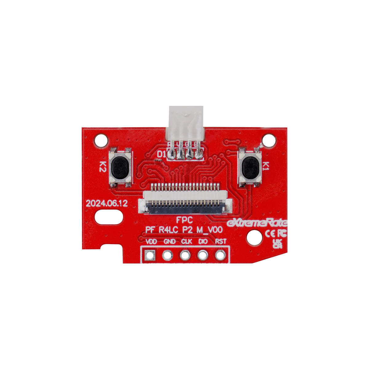 eXtremeRate Replacement Remap Board for eXtremeRate Real Metal Buttons (RMB) Version RISE Plus MAX Back Paddles Kit, Compatible with PS5 Controller BDM-010/020/030/040/050