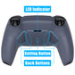 eXtremeRate Remappable RISE4 Remap Kit for PS5 Controller BDM-010/020 - Rubberized Sterling Silver