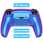 eXtremeRate Remappable RISE4 V3 Remap Kit for PS5 Controller BDM-030/040/050 - Chameleon Purple Blue