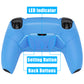 eXtremeRate Remappable RISE4 V3 Remap Kit for PS5 Controller BDM-030/040/050 - Rubberized Starlight Blue