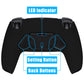 eXtremeRate Remappable RISE4 V4 Remap Kit for PS5 Controller BDM-030/040/050/060 - Black