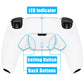 eXtremeRate Remappable RISE4 V4 Remap Kit for PS5 Controller BDM-030/040/050/060 - White