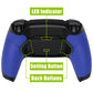 eXtremeRate Remappable RISE V3 Remap Kit for PS5 Controller BDM-030/040/050 - Rubberized Blue