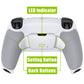 eXtremeRate Remappable RISE V4 Remap Kit for PS5 Controller BDM-030/040/050/060 - Rubberized White