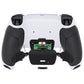 eXtremeRate Remappable RISE V4 Remap Kit for PS5 Controller BDM-030/040/050/060 - Rubberized White Black- Black