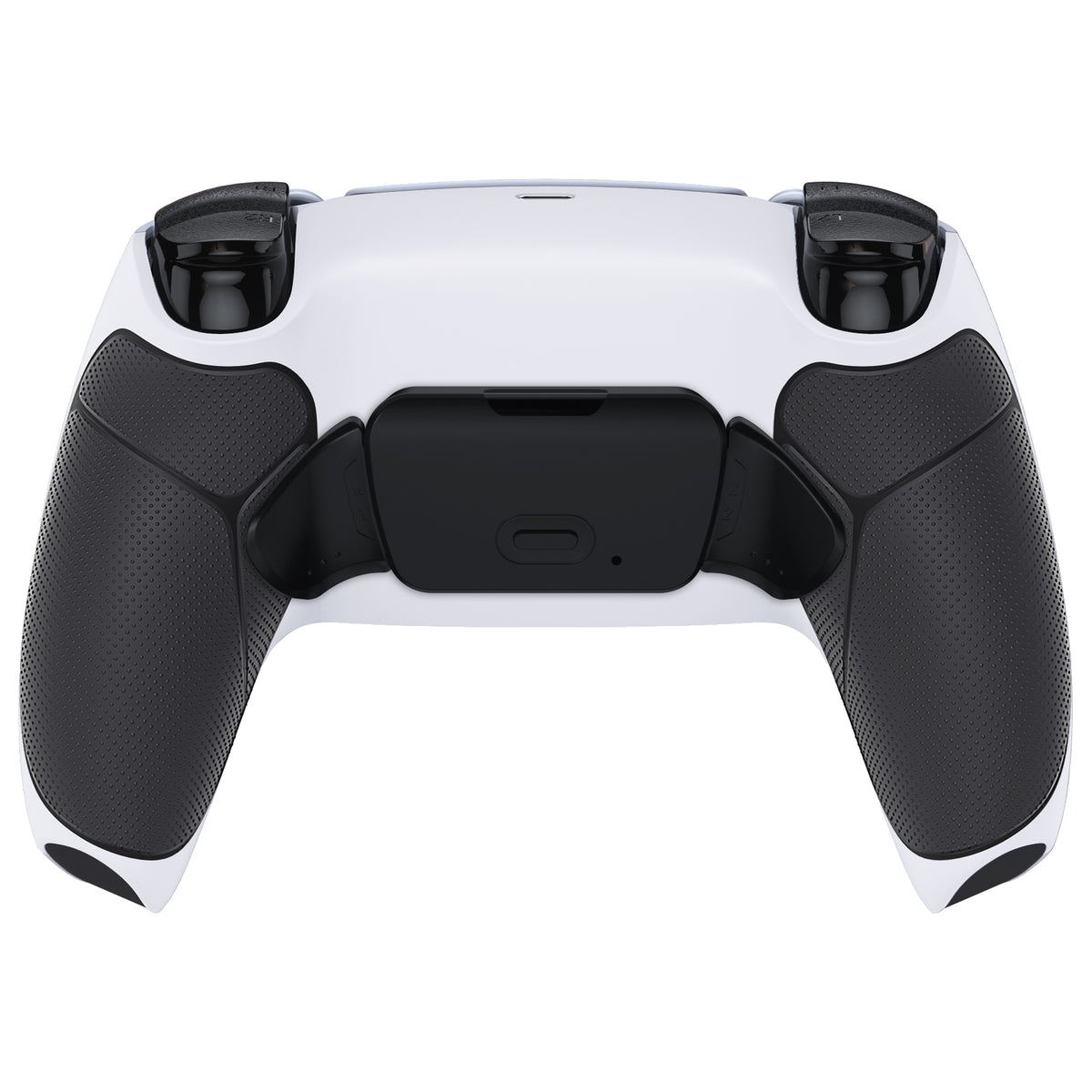 eXtremeRate Remappable RISE V4 Remap Kit for PS5 Controller BDM-030/040/050/060 - Rubberized White Black- Black