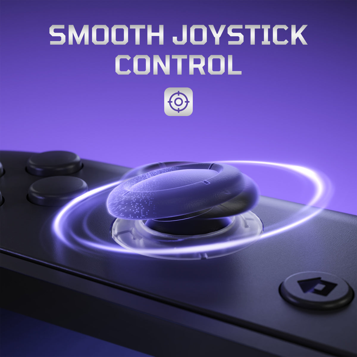 eXtremeRate Replacement 3D Joystick for Nintendo Switch 2 Joycon - Clear