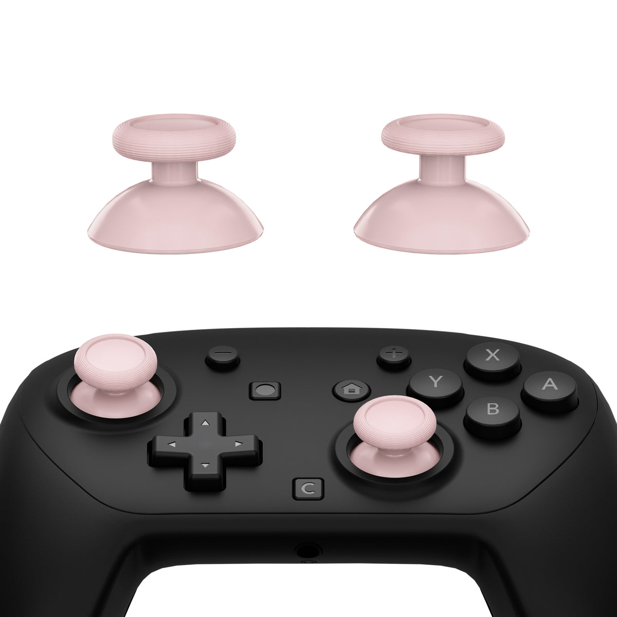 eXtremeRate Replacement 3D Joystick for Nintendo Switch 2 Pro Controller - Cherry Blossoms Pink