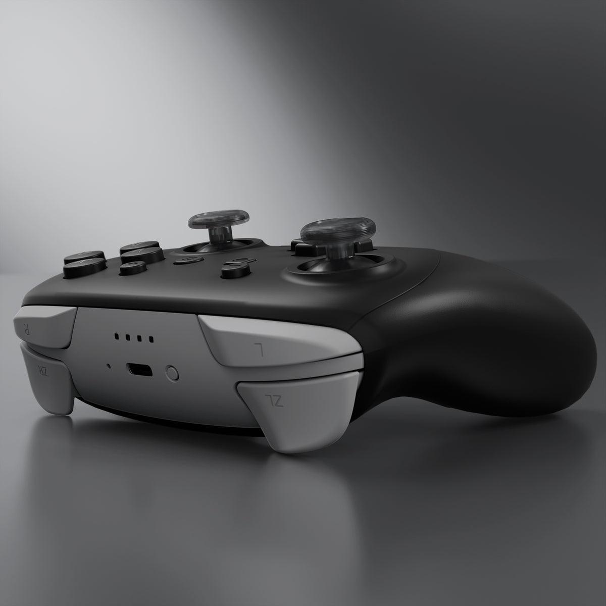 eXtremeRate Replacement 3D Joystick for Nintendo Switch 2 Pro Controller - Clear Slate Black