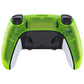 eXtremeRate Replacement Back Housing Bottom Shell Compatible with PS5 Edge Controller - Clear Lime Green eXtremeRate