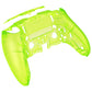 eXtremeRate Replacement Back Housing Bottom Shell Compatible with PS5 Edge Controller - Clear Lime Green eXtremeRate