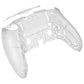 eXtremeRate Replacement Back Housing Bottom Shell Compatible with PS5 Edge Controller - Glow in Dark - Green