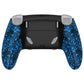 eXtremeRate Replacement Back Housing Bottom Shell & Clip Shell Compatible with PS5 Edge Controller -  Textured Blue eXtremeRate