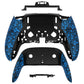 eXtremeRate Replacement Back Housing Bottom Shell & Clip Shell Compatible with PS5 Edge Controller -  Textured Blue eXtremeRate