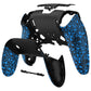 eXtremeRate Replacement Back Housing Bottom Shell & Clip Shell Compatible with PS5 Edge Controller -  Textured Blue eXtremeRate