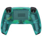 eXtremeRate Replacement Back Housing Bottom Shell Compatible with PS5 Controller BDM-010/020/030/040/050 - Emerald Green eXtremeRate