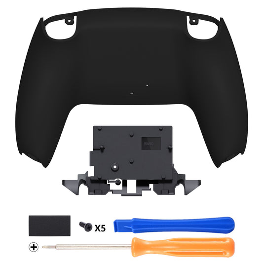 eXtremeRate Replacement Back Housing Bottom Shell for PS5 Controller BDM-010/020/030/040/050/060 - Black