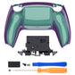 eXtremeRate Replacement Back Housing Bottom Shell for PS5 Controller BDM-010/020/030/040/050/060 - Chameleon Green Purple