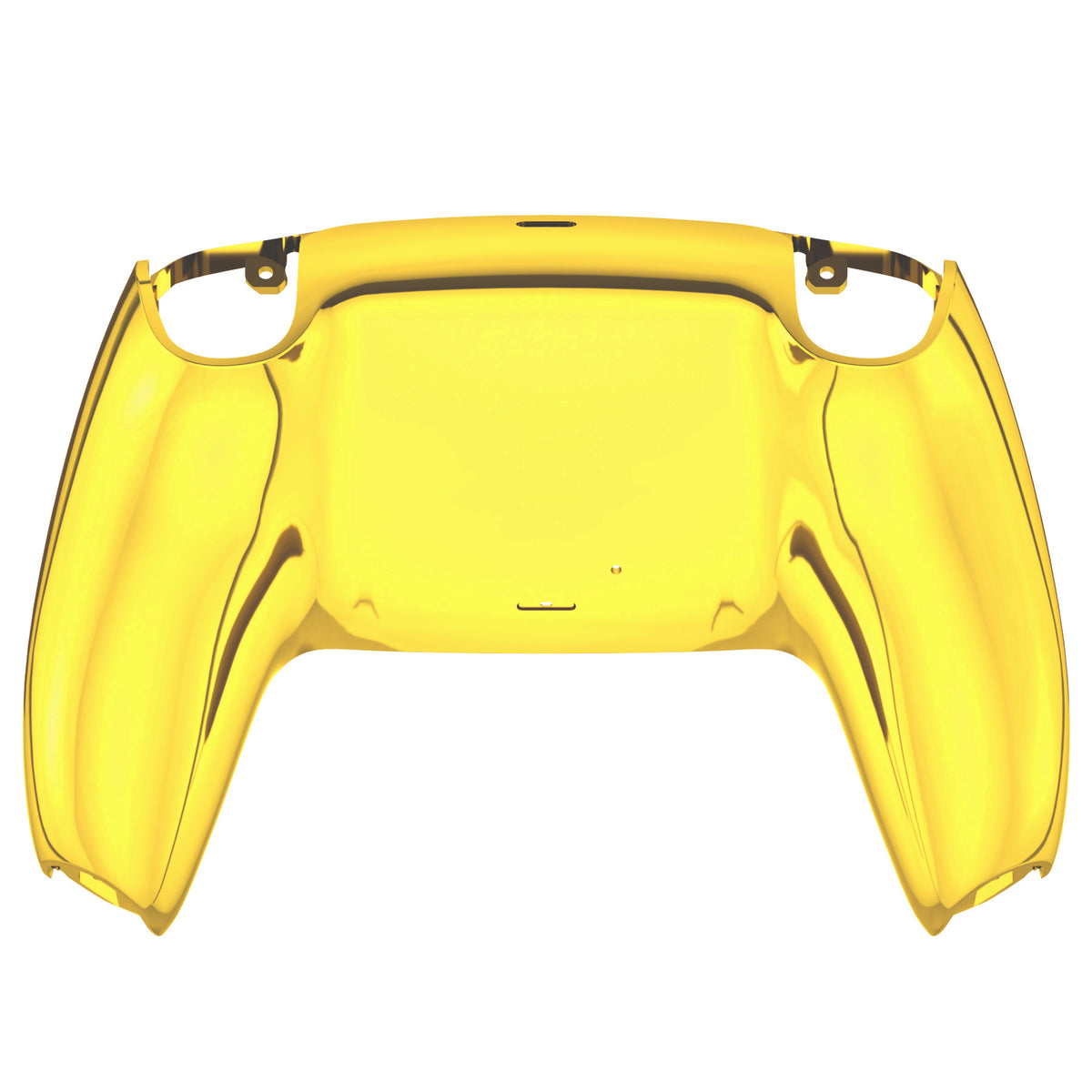 eXtremeRate Replacement Back Housing Bottom Shell for PS5 Controller BDM-010/020/030/040/050/060 - Chrome Gold