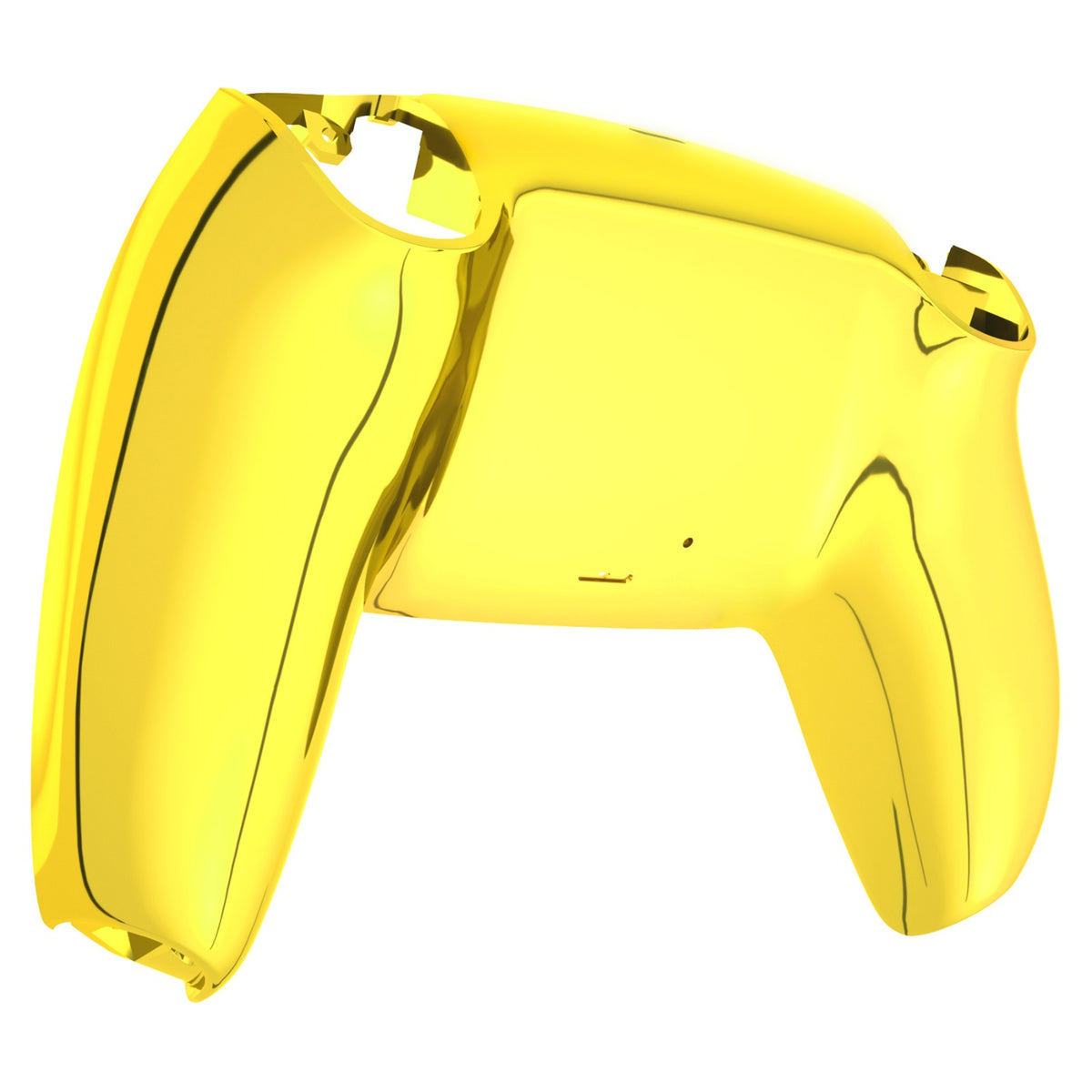 eXtremeRate Replacement Back Housing Bottom Shell for PS5 Controller BDM-010/020/030/040/050/060 - Chrome Gold