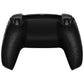 eXtremeRate Replacement Back Housing Bottom Shell for PS5 Controller BDM-010/020/030/040/050/060 - Textured Black