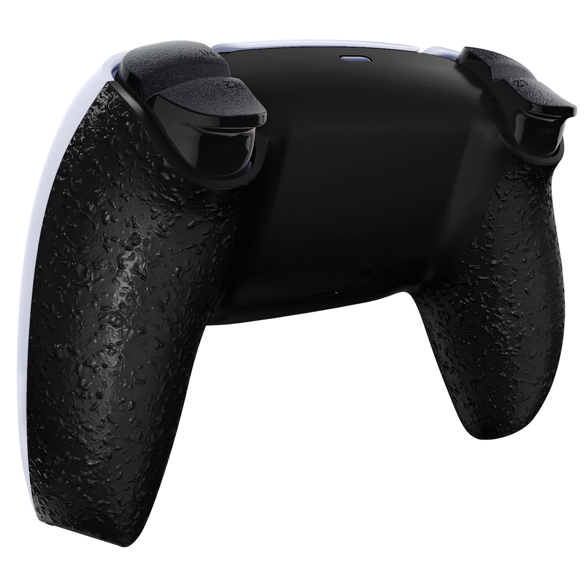 eXtremeRate Replacement Back Housing Bottom Shell for PS5 Controller BDM-010/020/030/040/050/060 - Textured Black