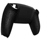 eXtremeRate Replacement Back Housing Bottom Shell for PS5 Controller BDM-010/020/030/040/050/060 - Textured Black