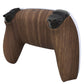 eXtremeRate Replacement Back Housing Bottom Shell for PS5 Controller BDM-010/020/030/040/050/060 - Wood Grain