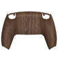 eXtremeRate Replacement Back Housing Bottom Shell for PS5 Controller BDM-010/020/030/040/050/060 - Wood Grain