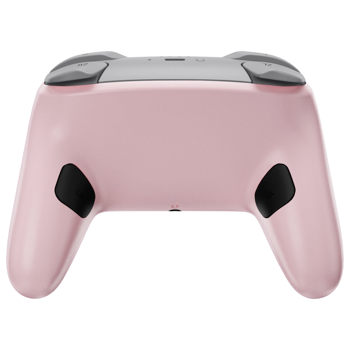 eXtremeRate Replacement Bottom Shell for Nintendo Switch 2 Pro Controller - Cherry Blossoms Pink