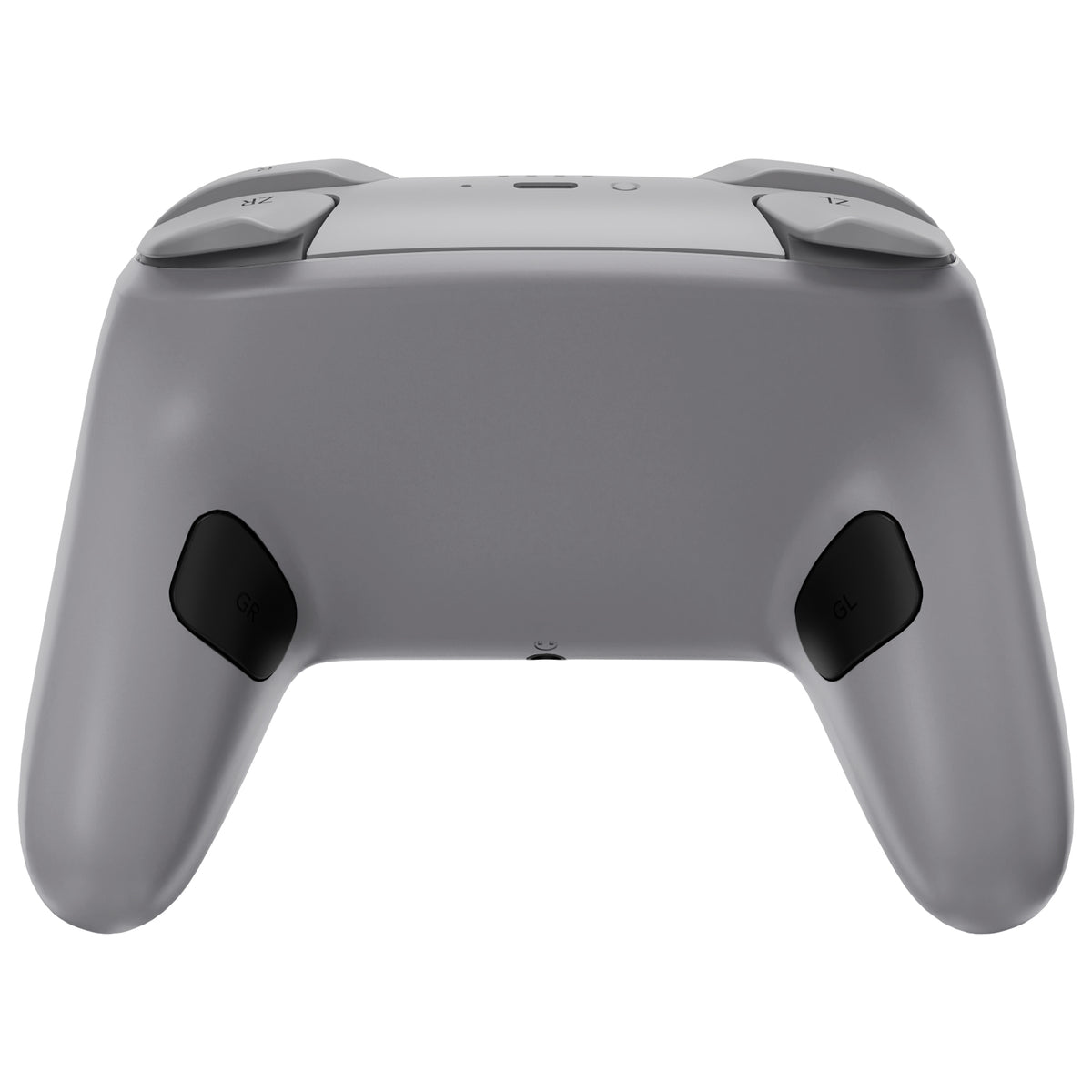eXtremeRate Replacement Bottom Shell for Nintendo Switch 2 Pro Controller - New Hope Gray