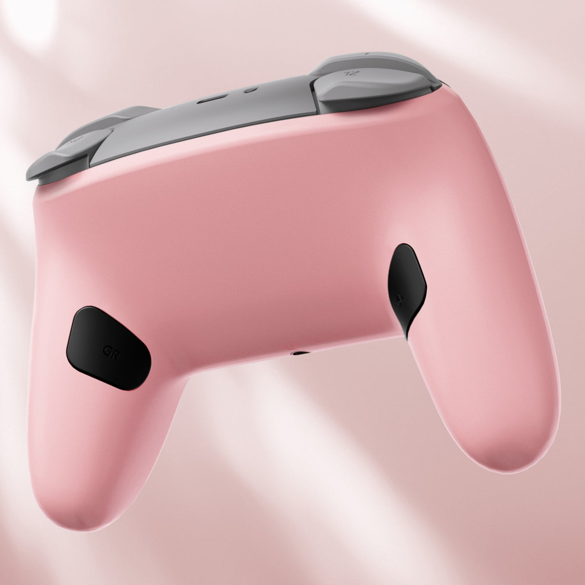 eXtremeRate Replacement Bottom Shell for Nintendo Switch 2 Pro Controller - Puffy Pink