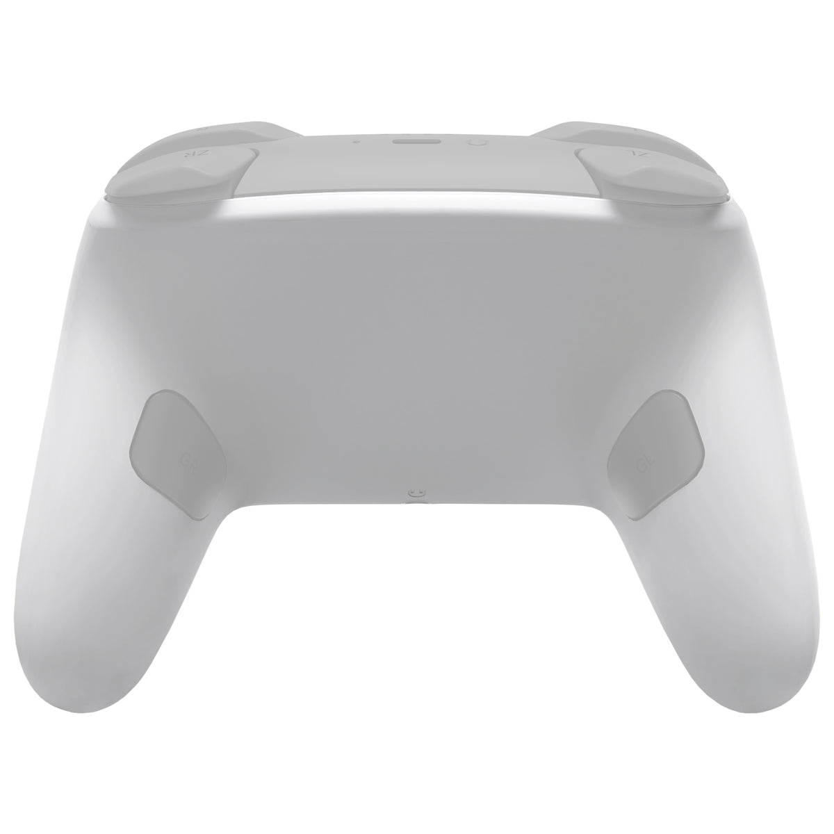 eXtremeRate Replacement Bottom Shell for Nintendo Switch 2 Pro Controller - White