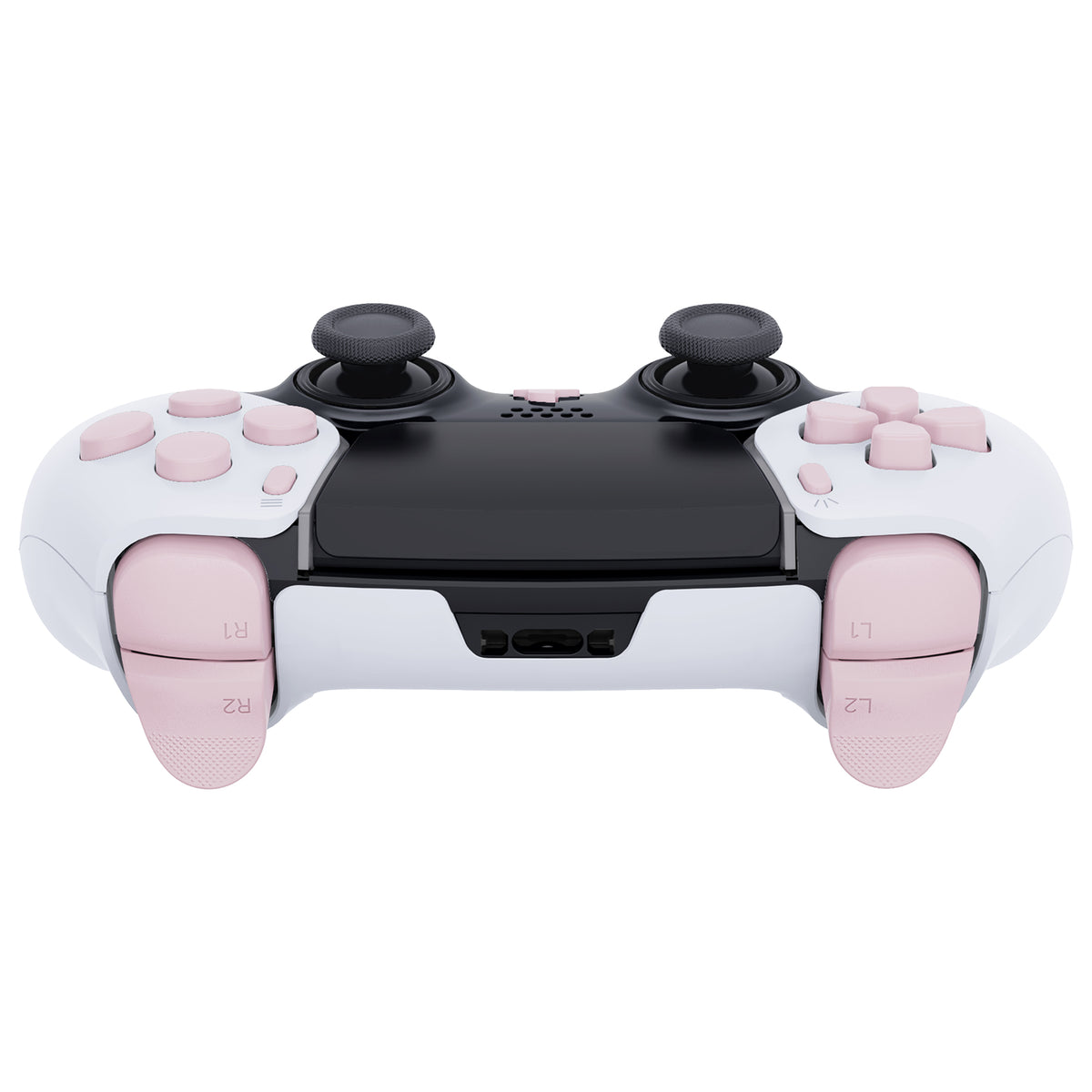 eXtremeRate Replacement Full Set Buttons Compatible with PS5 Edge Controller - Cherry Blossoms Pink