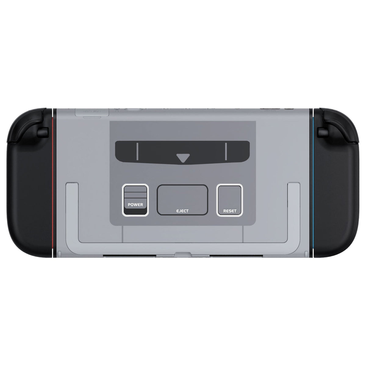 eXtremeRate Replacement DIY Rear Back Plate for Nintendo Switch 2 Handheld Console  (Without Kickstand) - SFC SNES Classic EU Style eXtremeRate