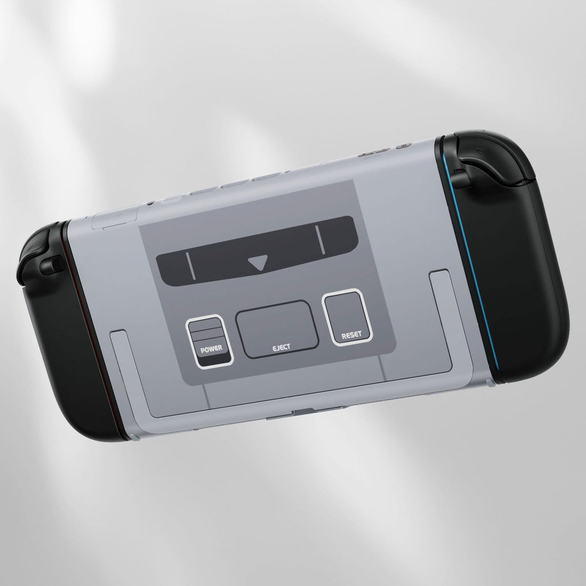 eXtremeRate Replacement DIY Rear Back Plate for Nintendo Switch 2 Handheld Console  (Without Kickstand) - SFC SNES Classic EU Style eXtremeRate