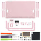 eXtremeRate Replacement DIY Rear Back Plate for Nintendo Switch 2 Handheld Console  (Without Kickstand) - Cherry Blossoms Pink