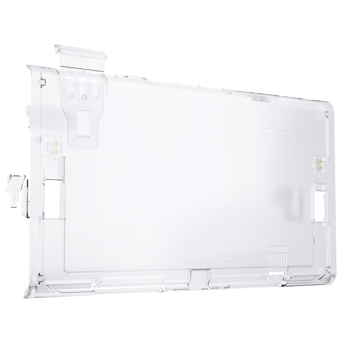 eXtremeRate Replacement DIY Rear Back Plate for Nintendo Switch 2 Handheld Console  (Without Kickstand) - Clear
