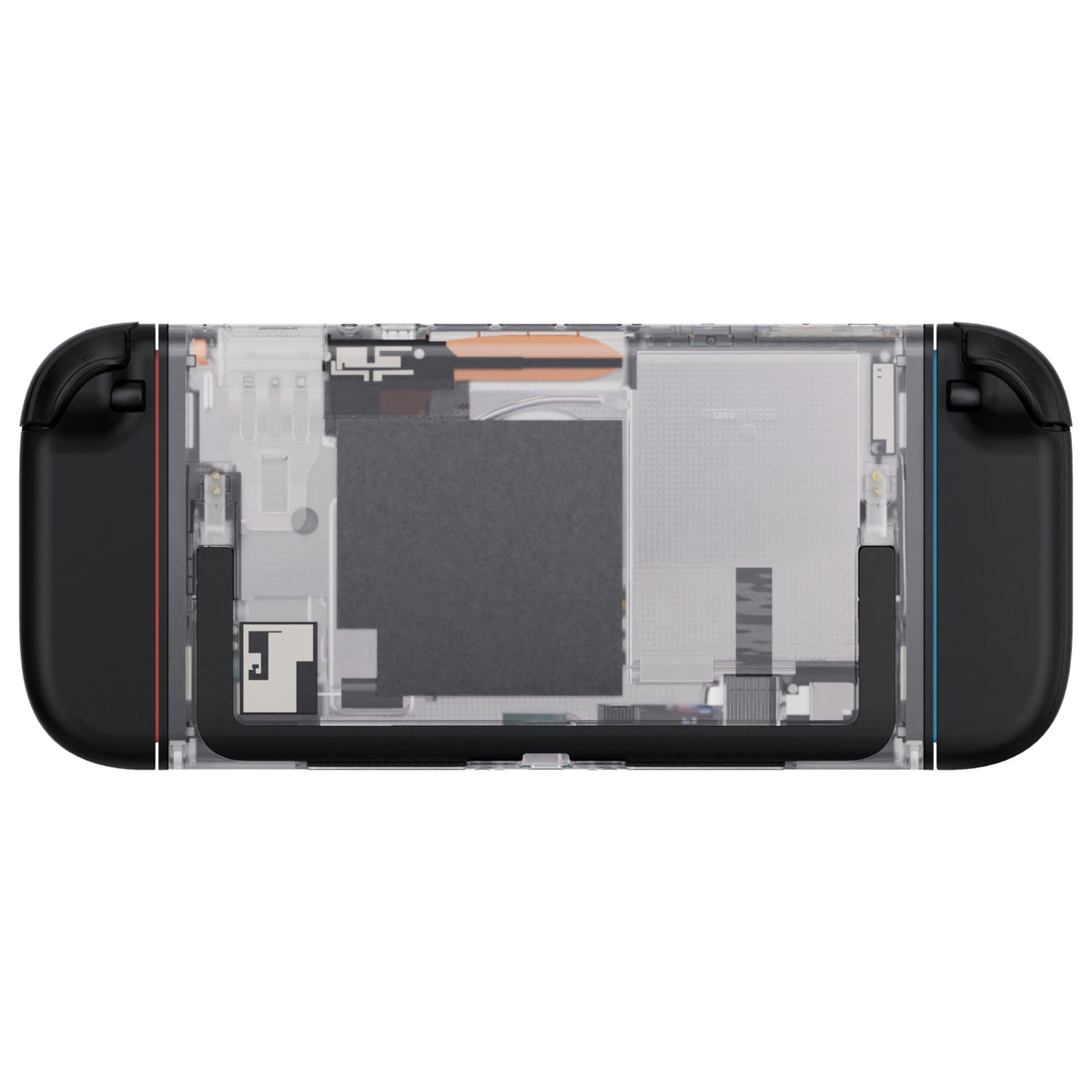 eXtremeRate Replacement DIY Rear Back Plate for Nintendo Switch 2 Handheld Console  (Without Kickstand) - Clear
