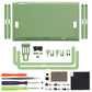 eXtremeRate Replacement DIY Rear Back Plate for Nintendo Switch 2 Handheld Console  (Without Kickstand) - Matcha Green