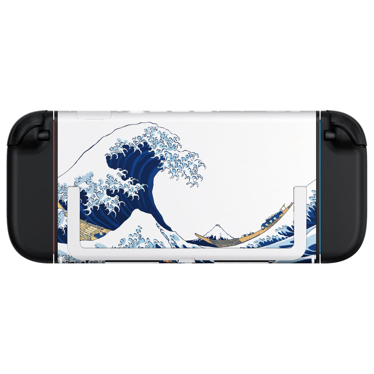 eXtremeRate Replacement DIY Rear Back Plate for Nintendo Switch 2 Handheld Console  (Without Kickstand) - The Great Wave