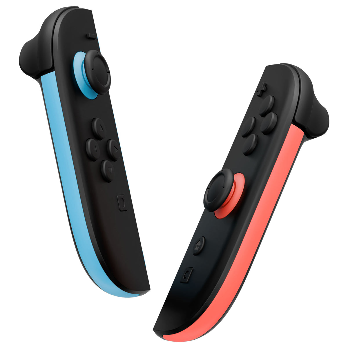 eXtremeRate Replacement Decorative Strips for Joycon 2 of Nintendo Switch 2 - Blue & Orange