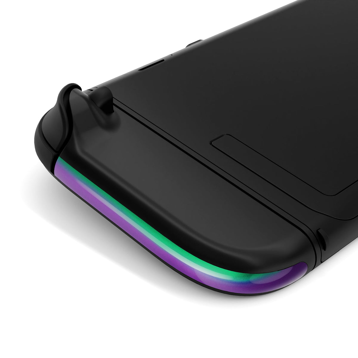 eXtremeRate Replacement Decorative Strips for Joycon 2 of Nintendo Switch 2 - Chameleon Green Purple eXtremeRate
