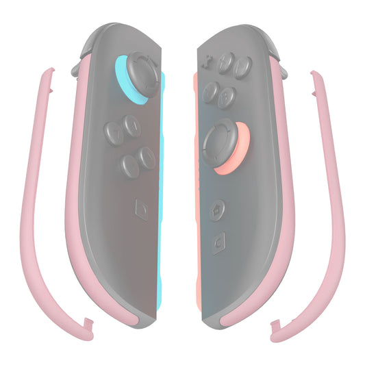 eXtremeRate Replacement Decorative Strips for Joycon 2 of Nintendo Switch 2 - Cherry Blossoms Pink