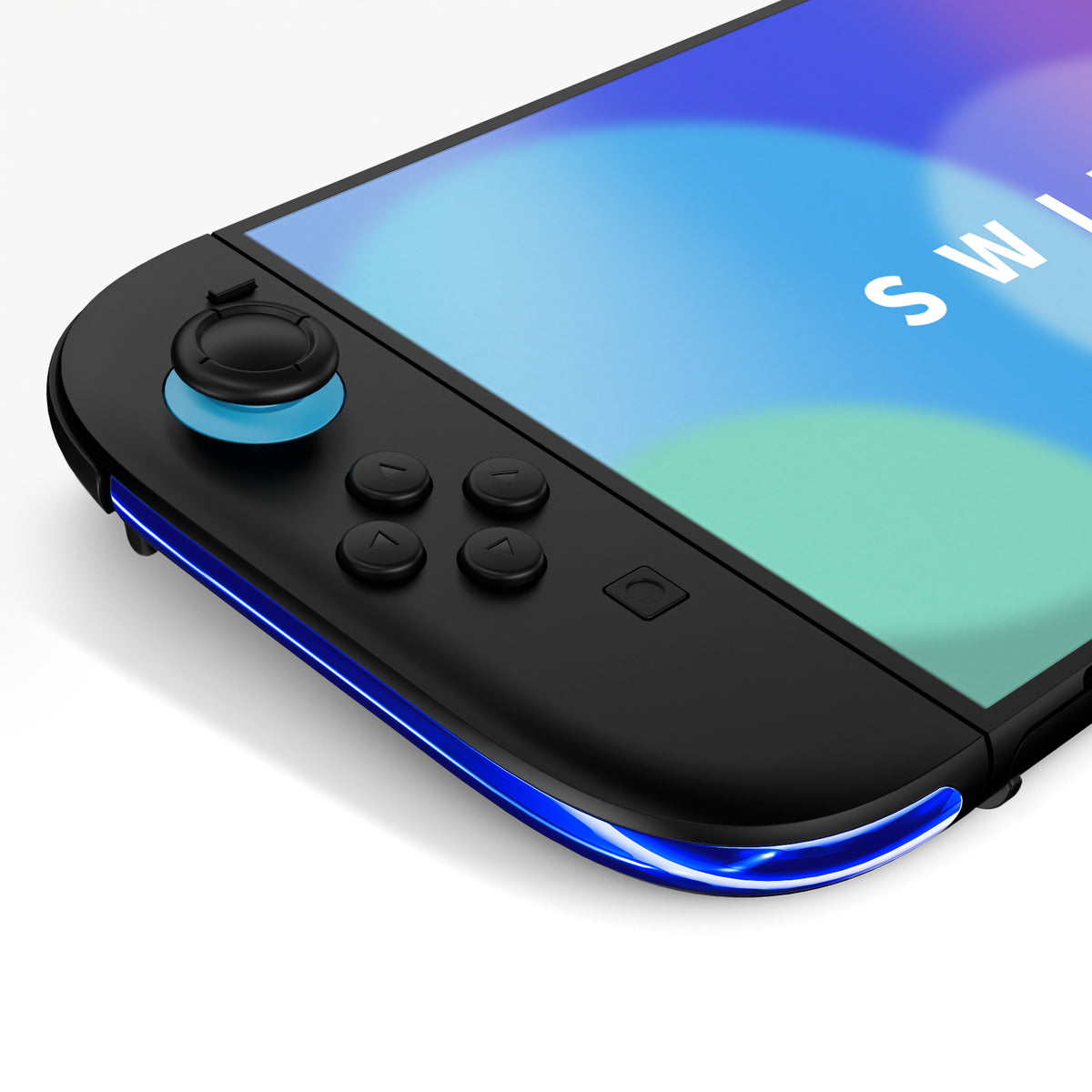 eXtremeRate Replacement Decorative Strips for Joycon 2 of Nintendo Switch 2 - Chrome Blue